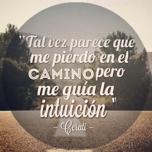 frasesdecerati:#Cerati  Blog: frasesdecerati.tumblr.com