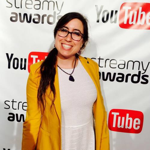 Last night at the first night of the #streamys at #youtubespacela (at YouTube Space LA)