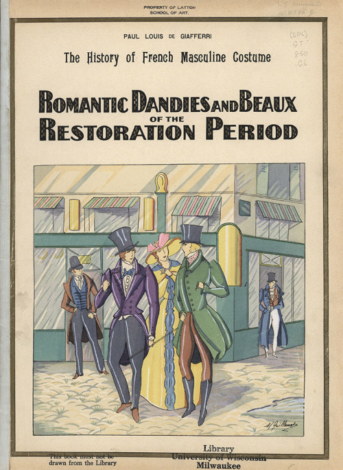unsoundasleep:uwmspeccoll: Fashion Friday (Mode Vendredi) For our French Fashion Friday, we present 