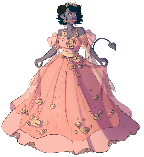 eurekq:im definitely not caught up on crit role but i heard that jester wore a pink ball gown and my