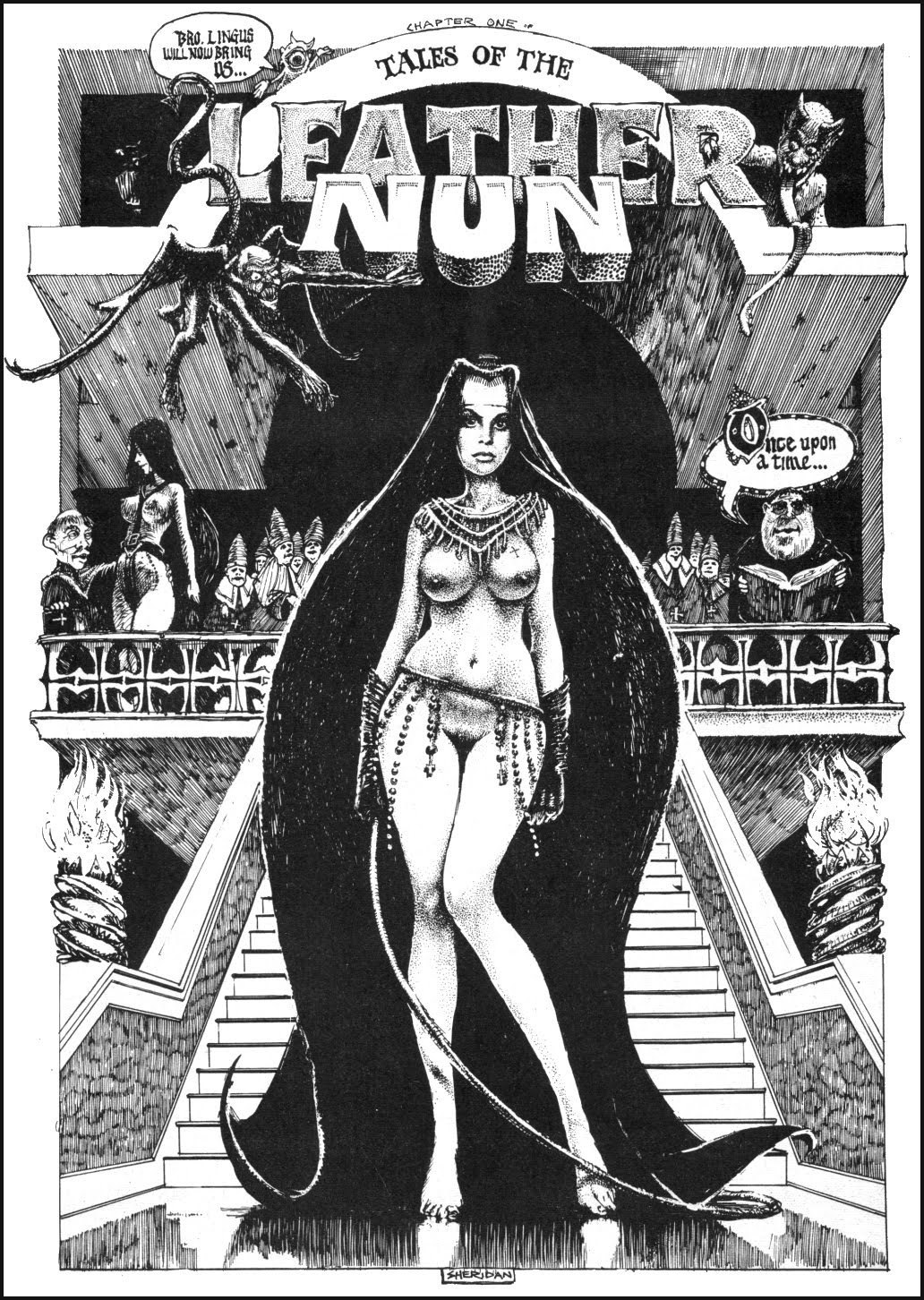 selinaminx: Tales of The Leather Nun by Dave Sheridan 