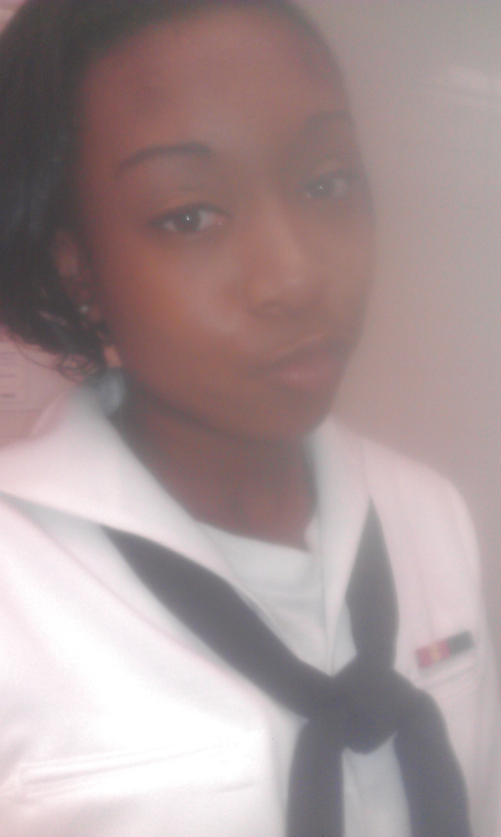 militarygirlsxxx:  Hot ebony Navy girl from www.hotmilitarygirls.com