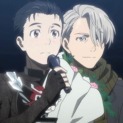 Yuri and Victor from Yuri on Ice 