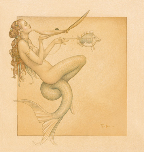everydayamermaid:  by Michael Parkes  So beautiful