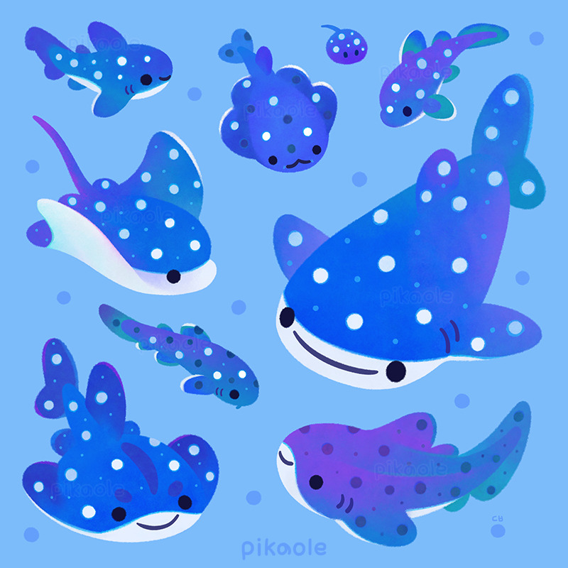 Small sharks.? Artist: - Pikamee Kettleposting