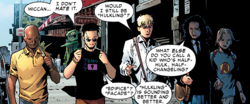 blushingphoenix: Throwback Thursday …. Young Avengers #6