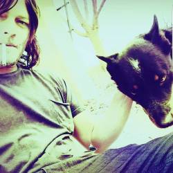 bigbaldhead:  WALKINGDEADTONIGHT!!! imissthispuppy (at New Orleans, Louisiana)