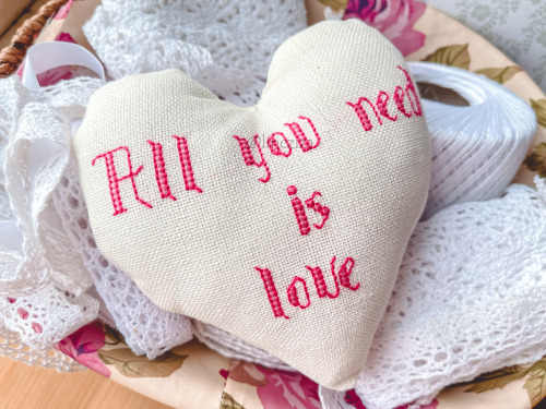 Pattern:https://www.etsy.com/listing/1142360427/all-you-need-is-love-cross-stitch?click_key=d4ab62b7