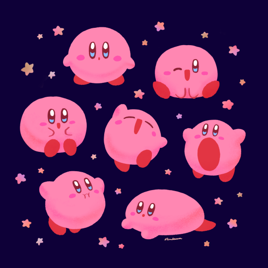 Porn stindaan:Drawing some Kirbys while waiting photos