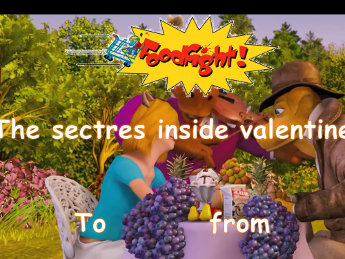 fuckyeahfoodfight: oficial foodfight! valentimes pack #1