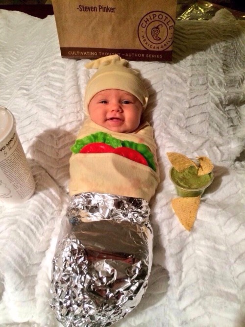 awwww-cute:Burrito Baby