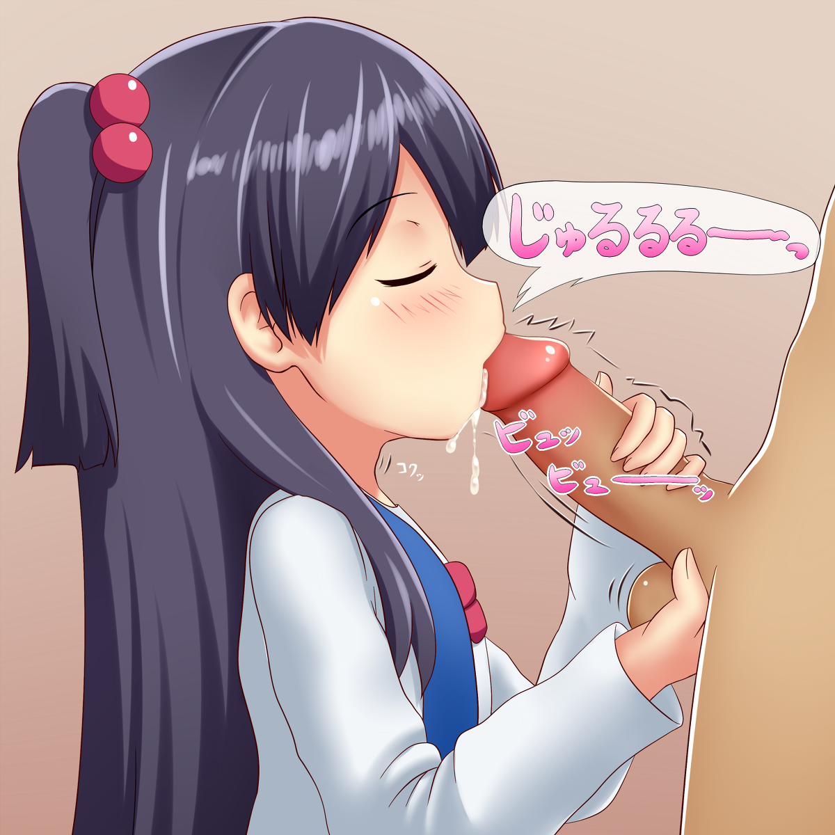 dai709:  【フェラ】亀頭の先っぽをちゅーちゅーしてる女の子のエロ画像