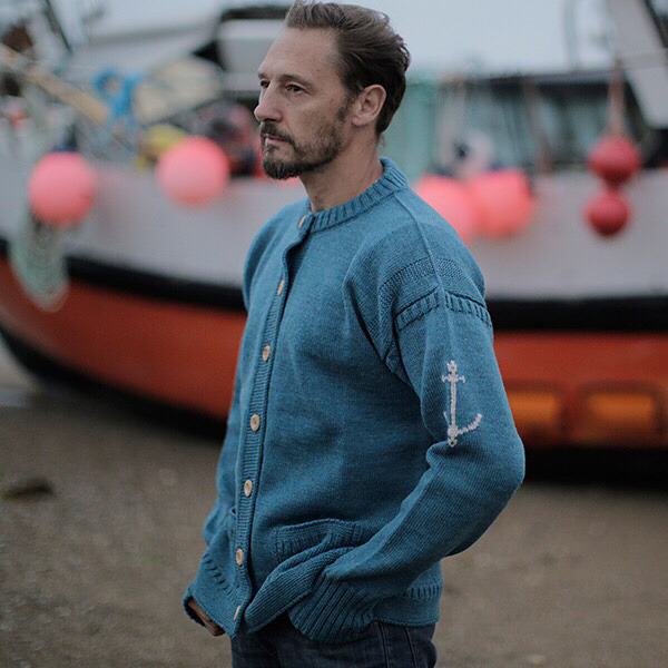 Guernsey Woollens Shawl Collar Cardigan 100 Size 수박빈티지