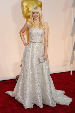 celebritygossipbyrangi:  Anna Farris attends the Oscar Awards 2015 in Los Angeles