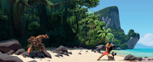 wannabeanimator:Moana (2016) | visual development by Ryan Lang, James Finch, Ian Gooding, Mehrdad Is