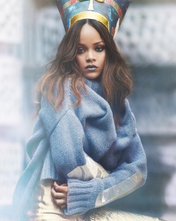 celebsofcolor:Rihanna for Vogue Arabia