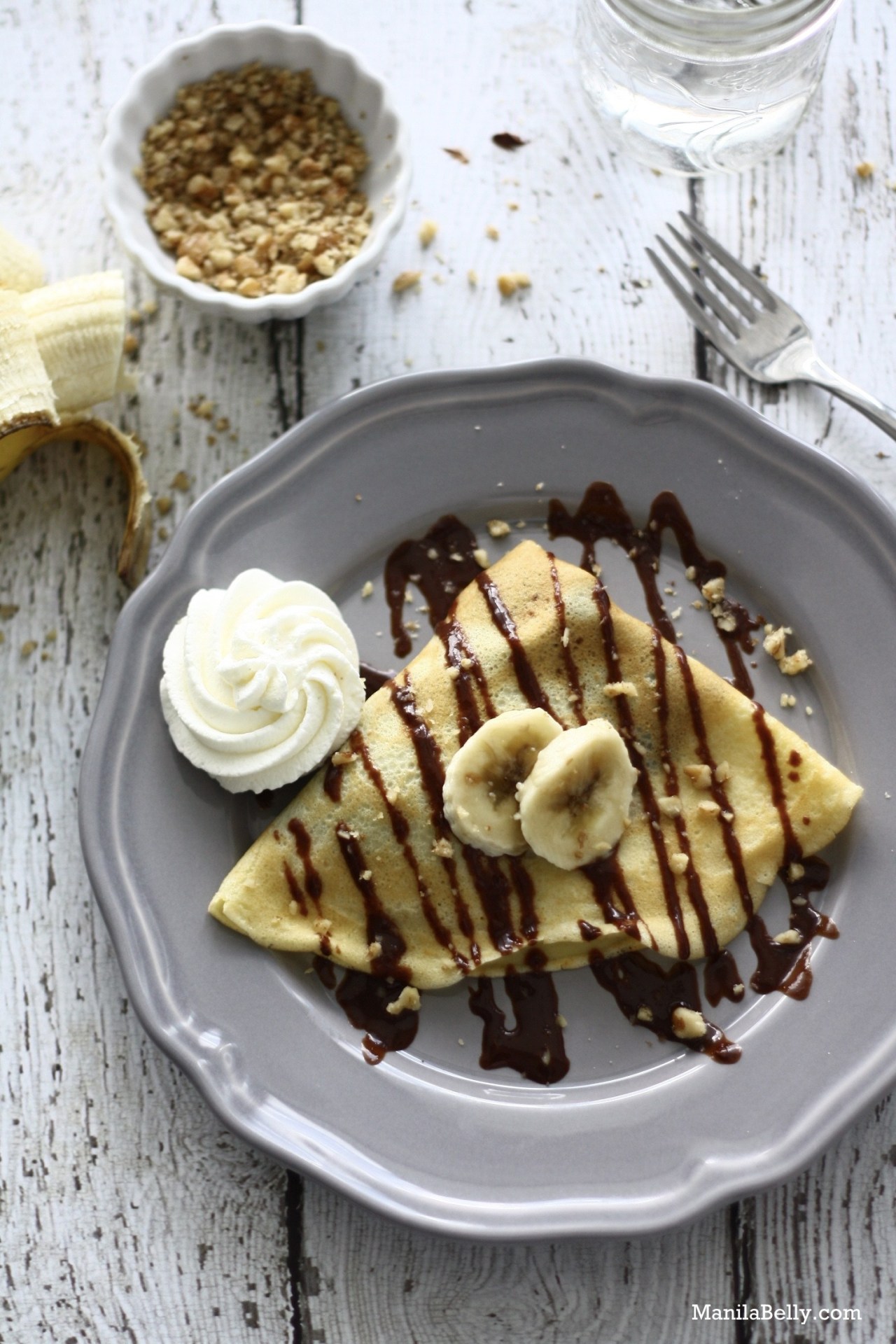 fullcravings:  Nutella Banana Crepes