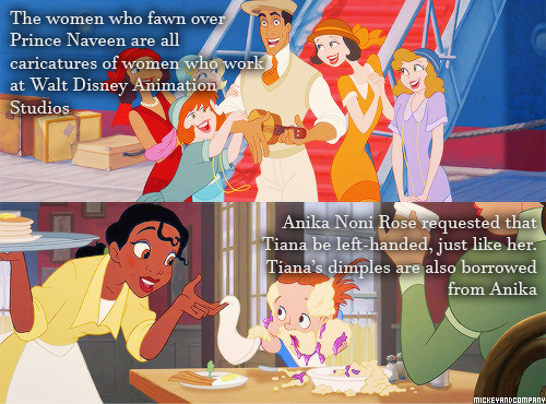 mickeyandcompany:  10 things you didn’t know about The Princess and the Frog (adapted from Oh My Disney)