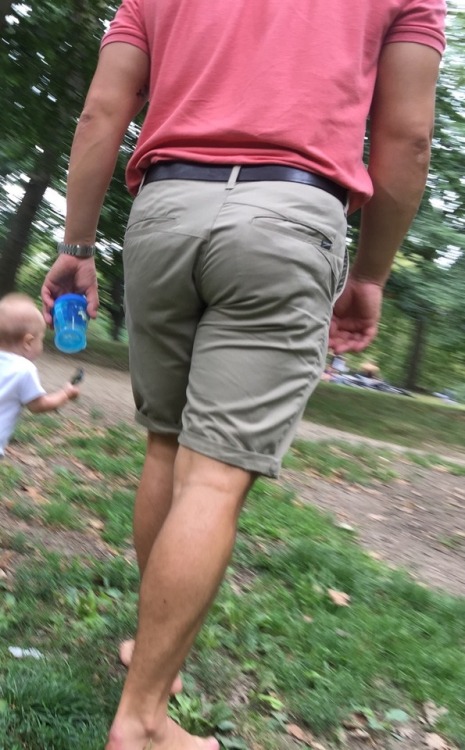 Sexy DILF in Central Park