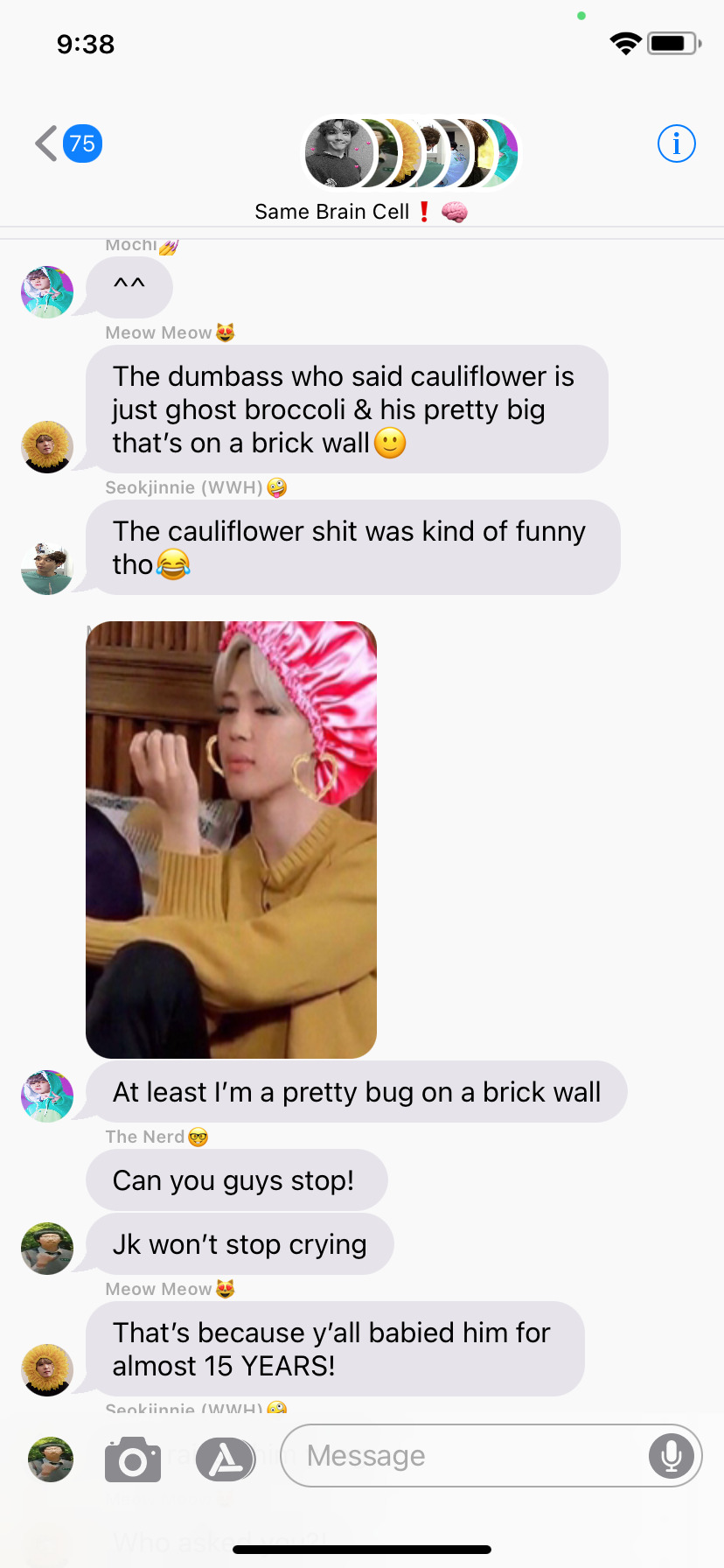 Bts Group Chat: 2