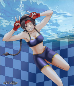 KoF Yuri - NOT Training by DaStigy 