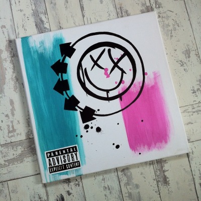 quicksand182:
“ Blink 182 untitled painted canvas by bladeparty
”