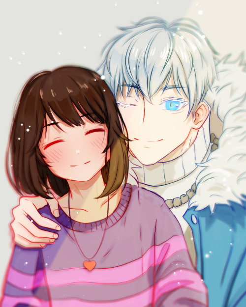 Frisk X Human Sans. Made for Yuzuki!