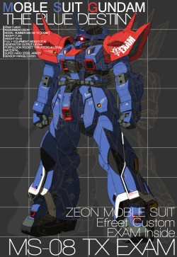 absolutelyapsalus: GO BUY THE FUCKING RE-100. IT’S SO FLIPPIN COOL. Today’s Gundam of the Day is brought to you by the artist GUNDAM5320! A wonderfully accurate depiction of the incredibly sexy Efreet Kai, which was piloted by the not so spectacularly