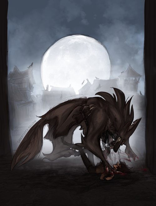 sabertooth-raccoon:saberghatz:As the wolf king fell on him, Nico thrust the silver knife into Lycaon