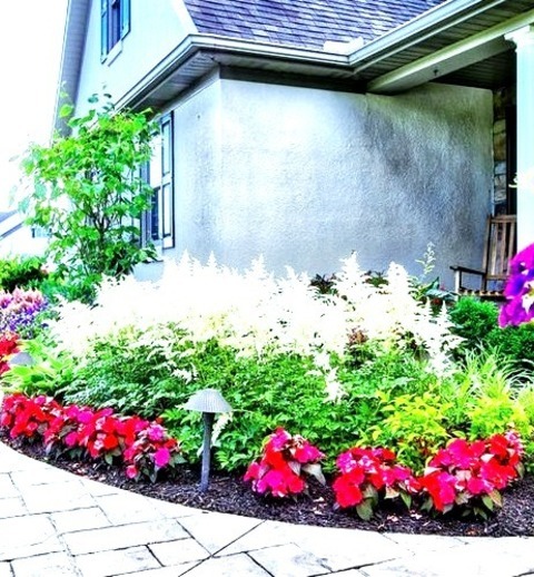 Front Yard Natural Stone Pavers