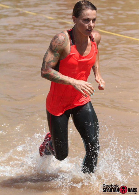 girlmeetsstrong:  Christmas Abbott at the Reebok Spartan Race