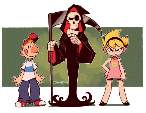 rariatoo: Billy and Mandy fanart