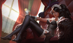 league-of-legends-sexy-girls:  Updated Nidalee