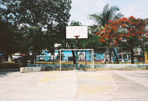 Basketball court, Cartagena, Colombia. 2014