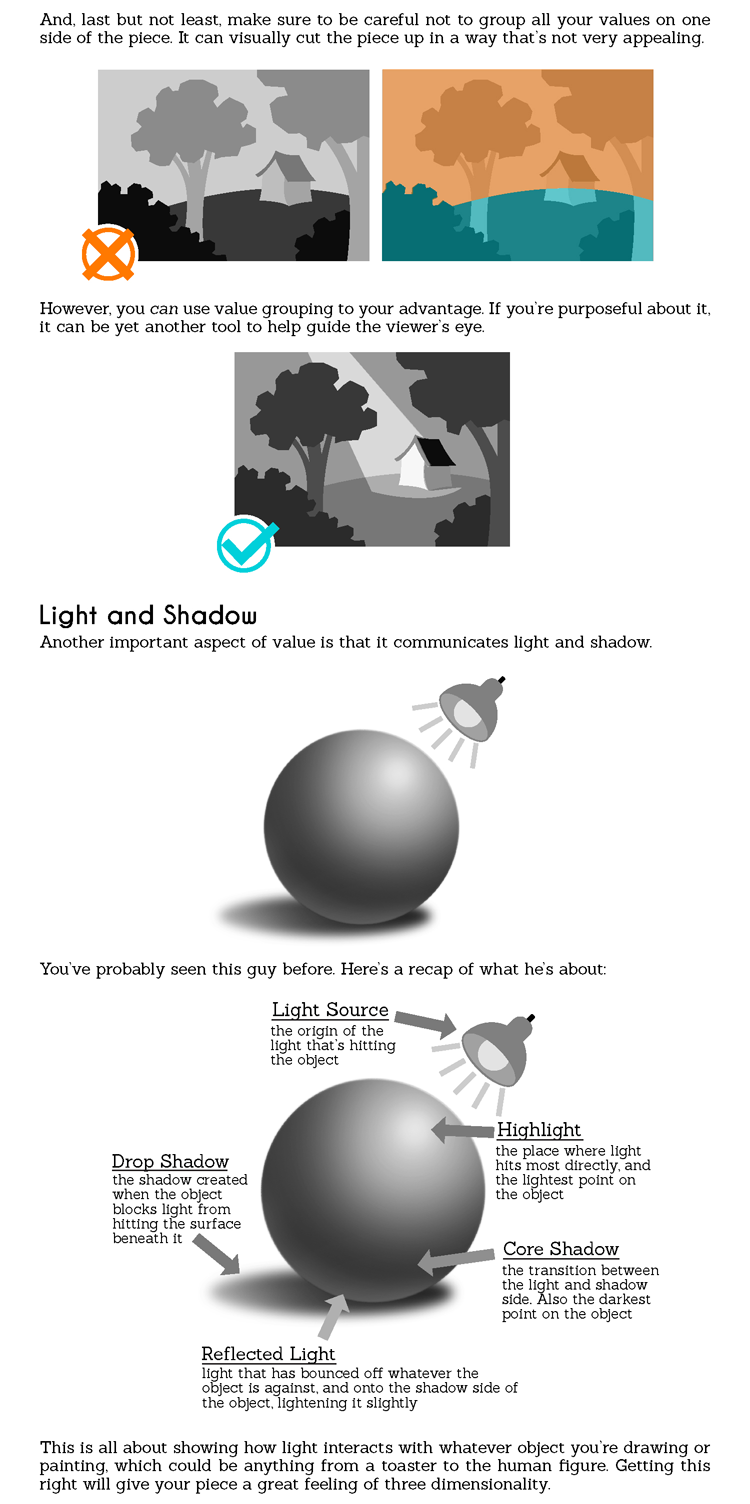 eschergirls:  sarahculture:  Color Tutorial Part 1: Value Part 2 : Hue and Saturation