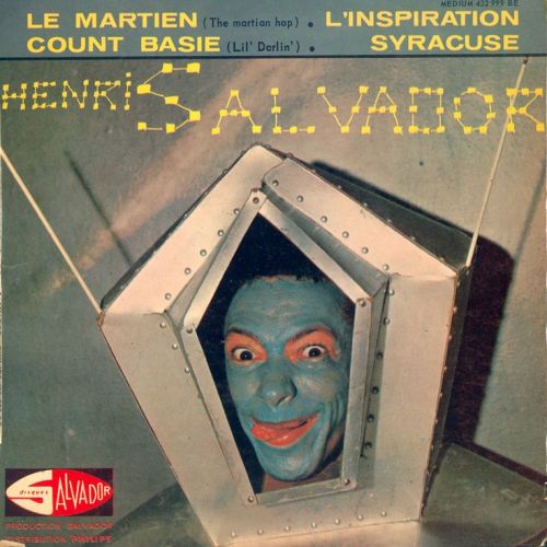 Henri Salvador - Le martien EP by oopswhoops Via Flickr: swingaconga.blogspot.fr/2012/04/henri-salvador-le-martien…  