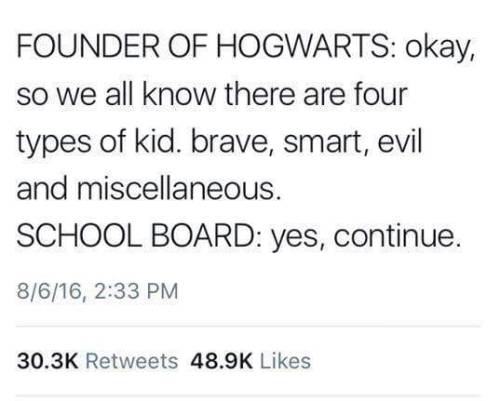 thebestoftumbling:Harry Potter tweets always make me smile.