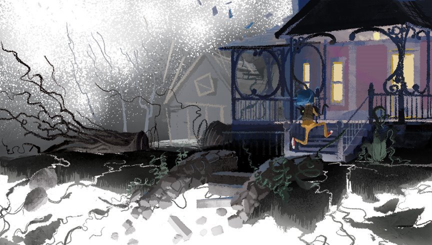 dipliner:  Coraline concept art. 