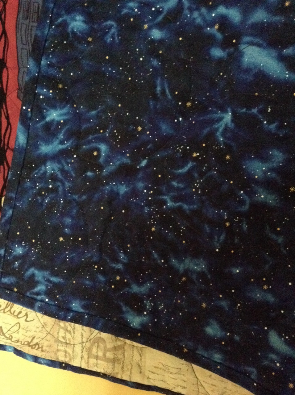 thecellochick13:  Finally finished my Nerdfighter t-shirt quilt!!! I’m so happy
