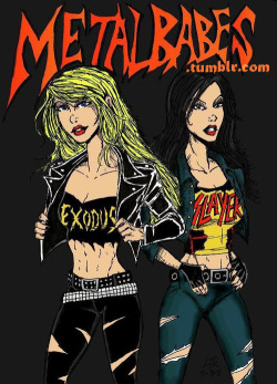 metalheadmariana:  Follow and submit to the new Metal Babes, fellow metalheads!  