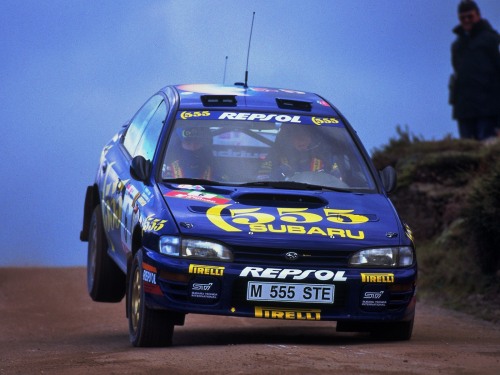 erikwestrallying:Subaru Impreza rally car