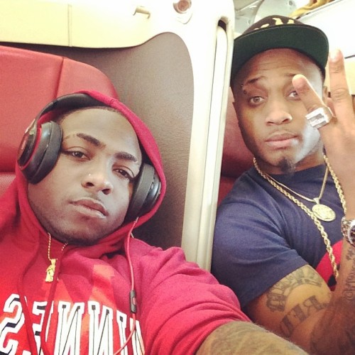 davido x his cousin, Adebayo Adeleke (B-Red)