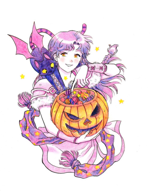 Happy Halloween!!! :DNow I want to make one for El día de los Muertos >v< I just love these ho