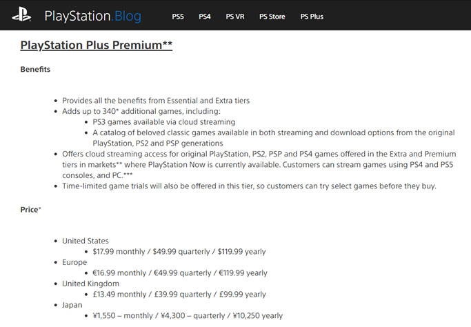 PlayStation Plus, Subscribers