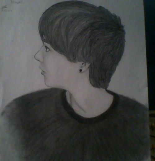 yourmumisallamallama:  Introducing my larger-than-life-size drawing-sketch of Dan Howell that I finished a few days ago!! It’s not perfect, but it could be a lot worse… My 17th Birthday is on Thursday (July 4th, wooo), and I’d like Dan to see this.