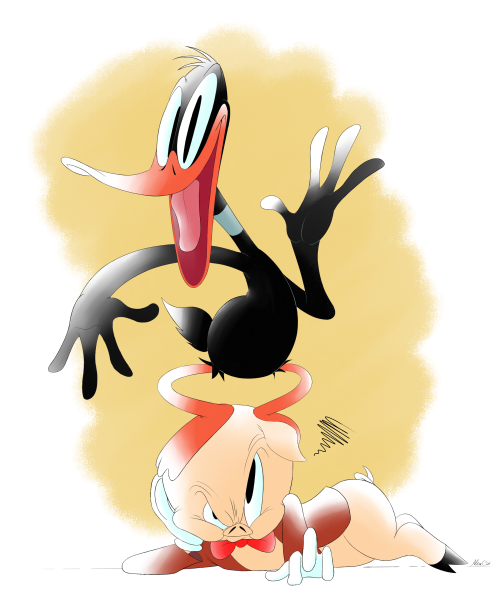 alexadraws:Them Looney Tunes are a funny bunch