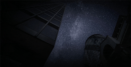 In A Metropolis Like London Light Pollution Makes The Night Sky Invisible. Only A Few Of The Brightest