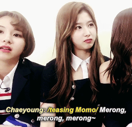 blankjiace:Chaeyoung getting scolded by Sana adult photos