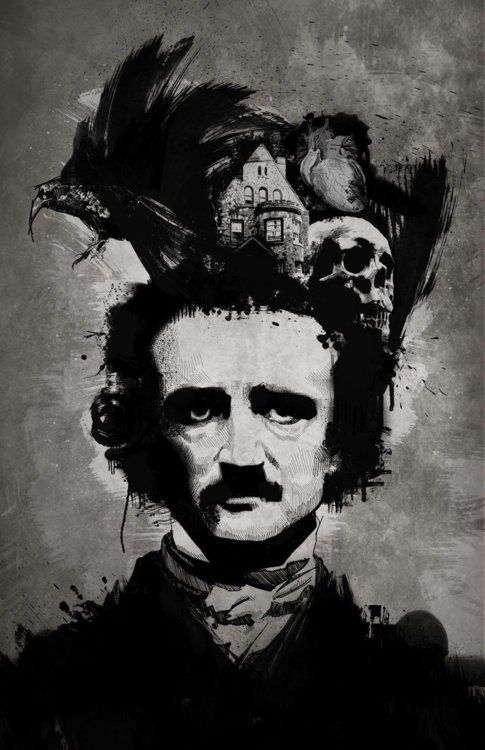 spookyloop:Poe by Matthew Childers