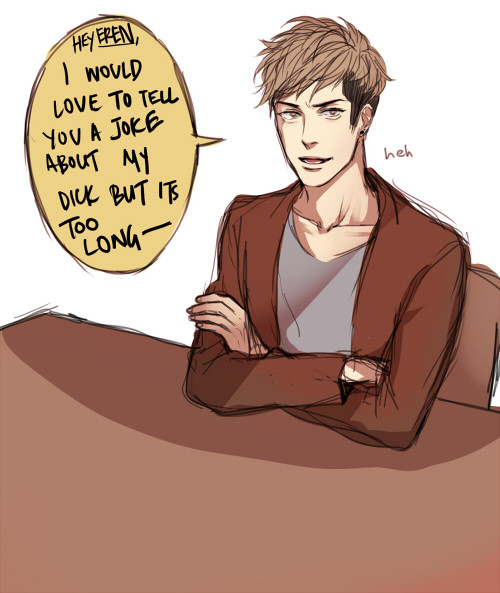 sevendaystobehomo:  Jean’s bad pickup line backfires you better watch out you better